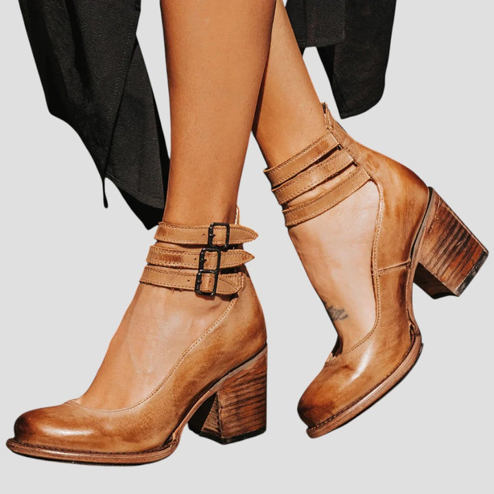 Women's Triple-Strap High-Heel Sandals