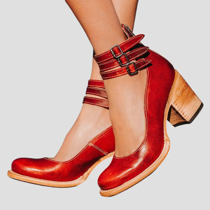 Women's Triple-Strap High-Heel Sandals
