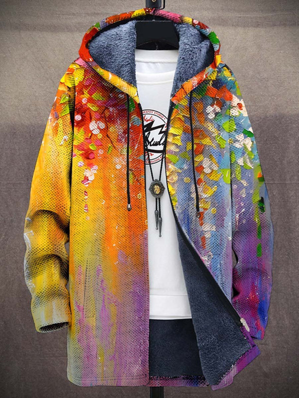 Cynthia™ | Women's Artistic Hooded Knit Cardigan