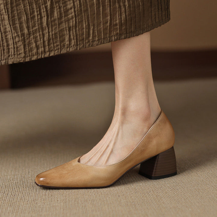 Women's Open-Toe Block-Heel Sandals