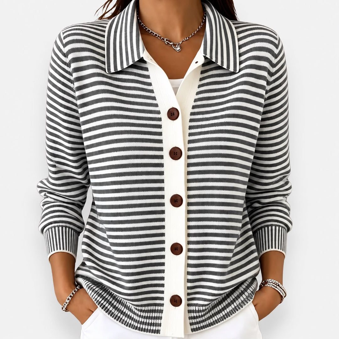 NOLA | CLASSIC STRIPED CARDIGAN