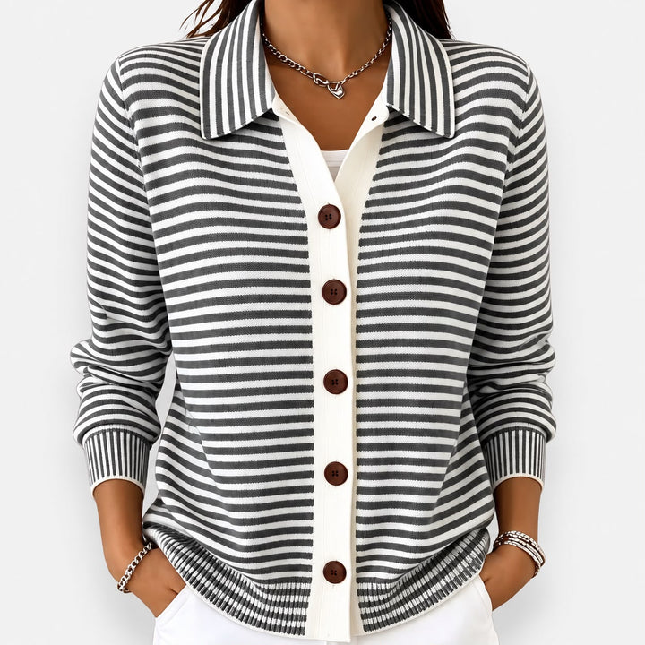NOLA | CLASSIC STRIPED CARDIGAN