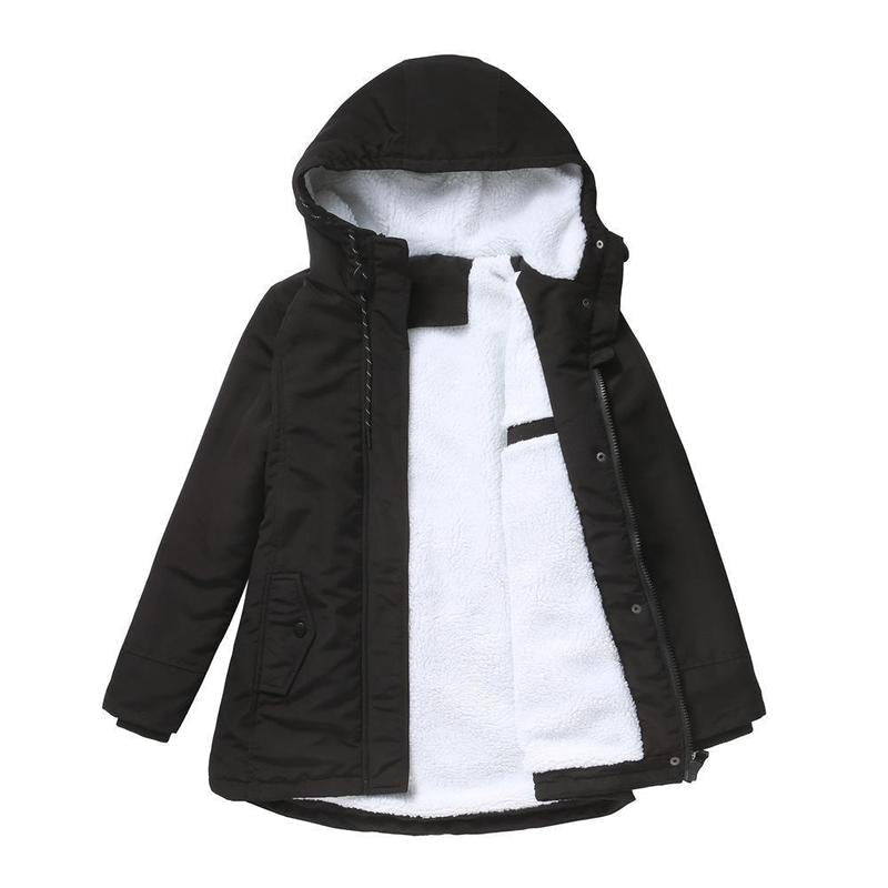 Women's Hooded Quilted Winter Coat
