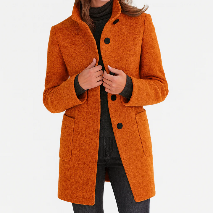 Eleonora | Tailored Button Midi Coat
